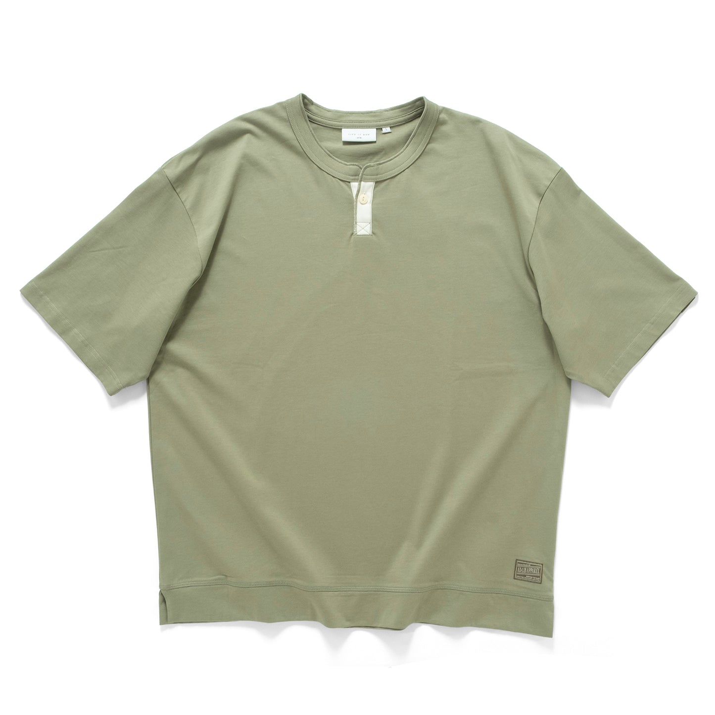 (TP1837) Henley Neck Tee