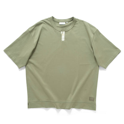 (TP1837) Henley Neck Tee