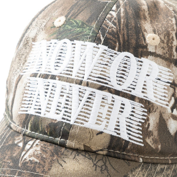 (AC289) NOW OR NEVER Camo Cap