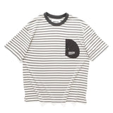 (TP1876) Stripes Pocket Tee