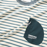 (TP1876) Stripes Pocket Tee