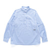 (ST528) 2 Ways Stripes Shirt