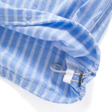 (ST528) 2 Ways Stripes Shirt