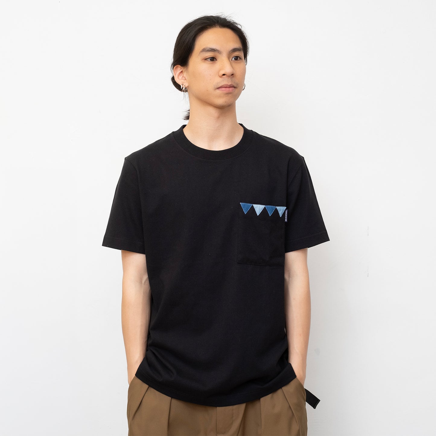 (ZT1863) Trimmed Pocket Tee