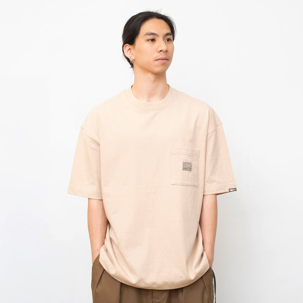 (ZT1860) 重磅口袋Tee
