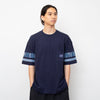 (ZT1864) Patch Sleeve Panel Pocket Tee