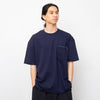 (ZT1881) UFO Patchwork Pocket Tee