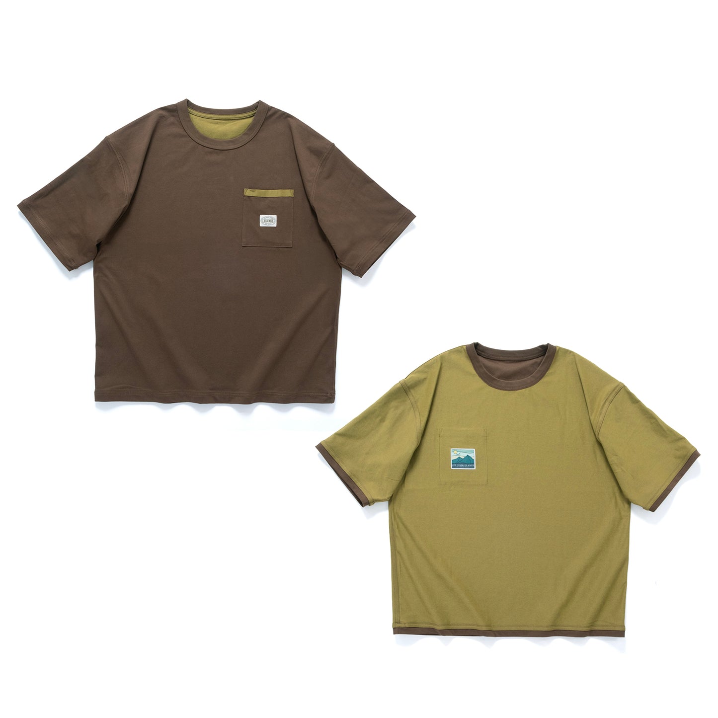 (TP1822) Cool Touch Reversible Tee