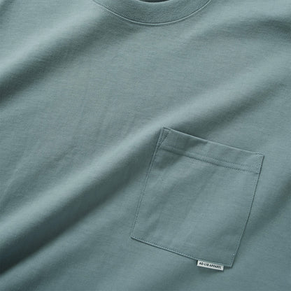 (ZT1861) Double Fake Layer Pocket Tee
