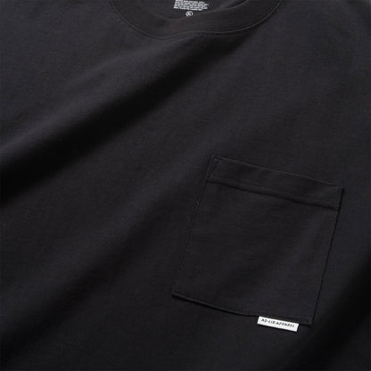 (ZT1861) Double Fake Layer Pocket Tee