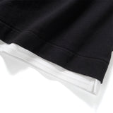 (ZT1861) Double Fake Layer Pocket Tee