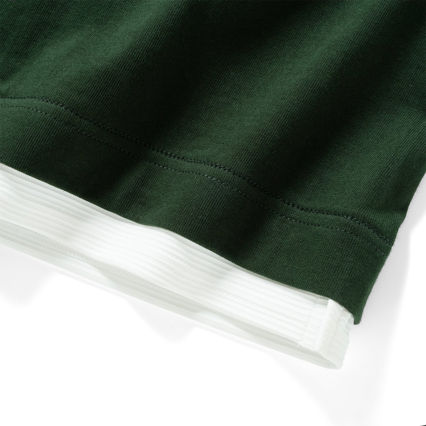 (ZT1861) Double Fake Layer Pocket Tee