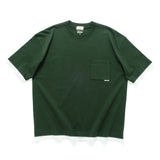 (ZT1861) Double Fake Layer Pocket Tee