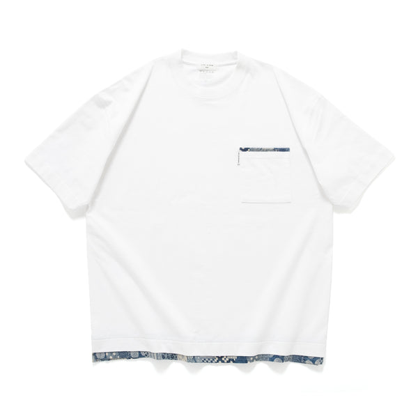 (ZT1862) Pattern Layer Tee