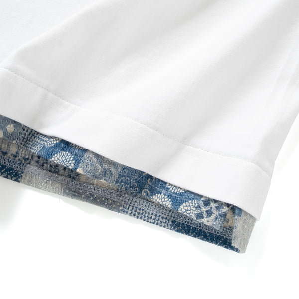 (ZT1862) Pattern Layer Tee