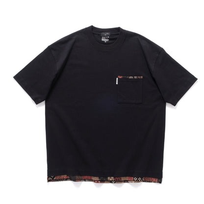 (ZT1862) Pattern Layer Tee
