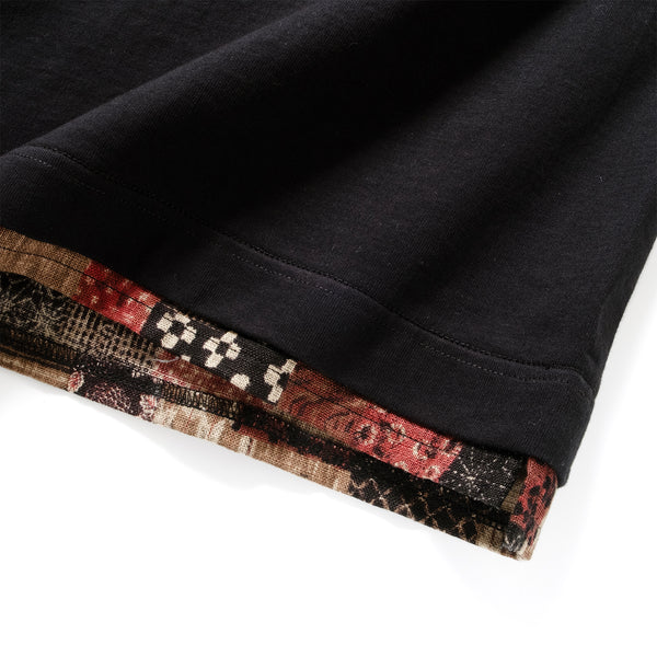 (ZT1862) Pattern Layer Tee