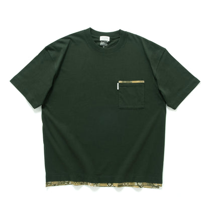 (ZT1862) Pattern Layer Tee
