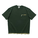 (ZT1862) Pattern Layer Tee