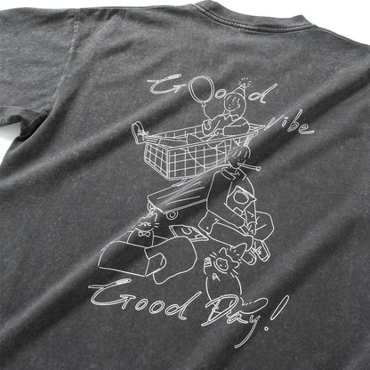 (EX699) Good Vibe Graphic Tee