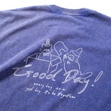 (EX700) Cheerful Cats Embroidery Graphic Tee
