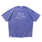 (EX700) Cheerful Cats Embroidery Graphic Tee