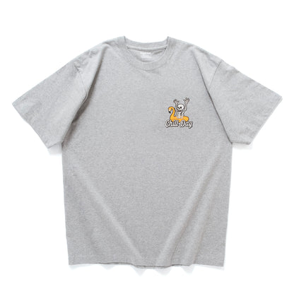 (ZT1886) Chill Day 圖案 Tee