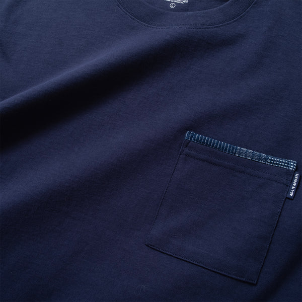 (ZT1881) UFO Patchwork Pocket Tee