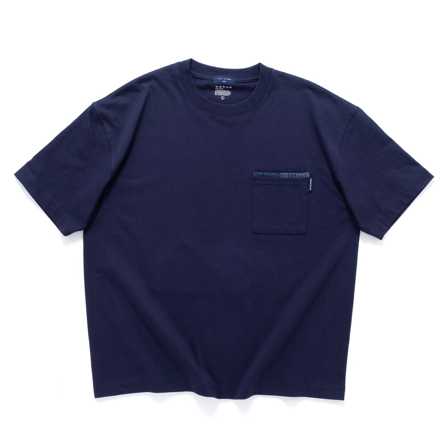(ZT1881) UFO Patchwork Pocket Tee