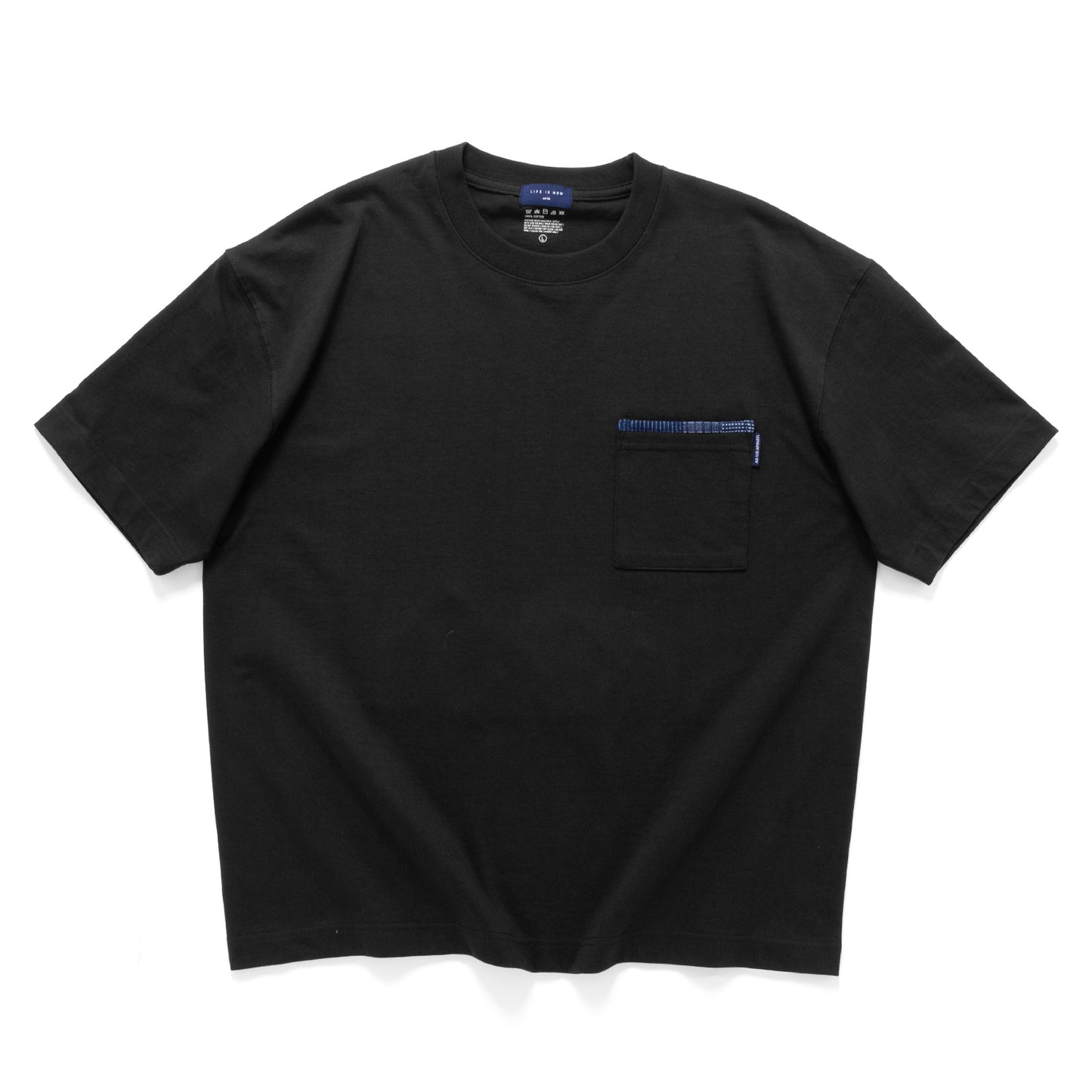 (ZT1881) UFO Patchwork Pocket Tee