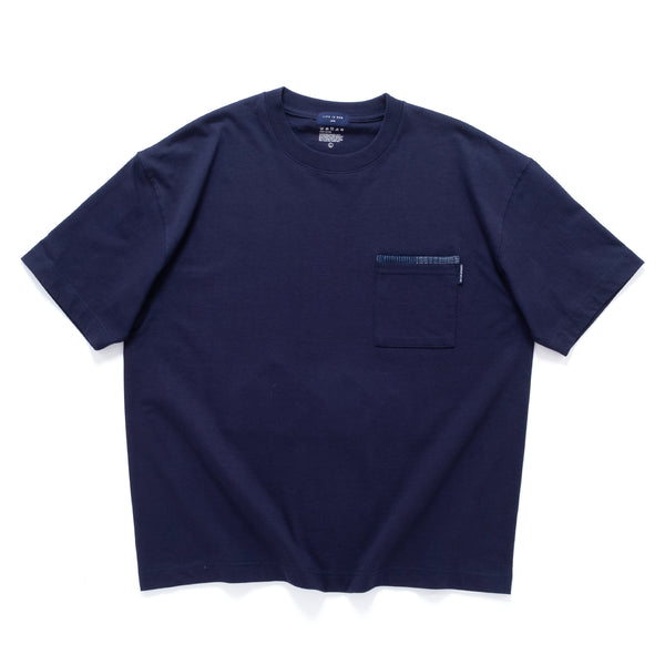(ZT1881) UFO Patchwork Pocket Tee