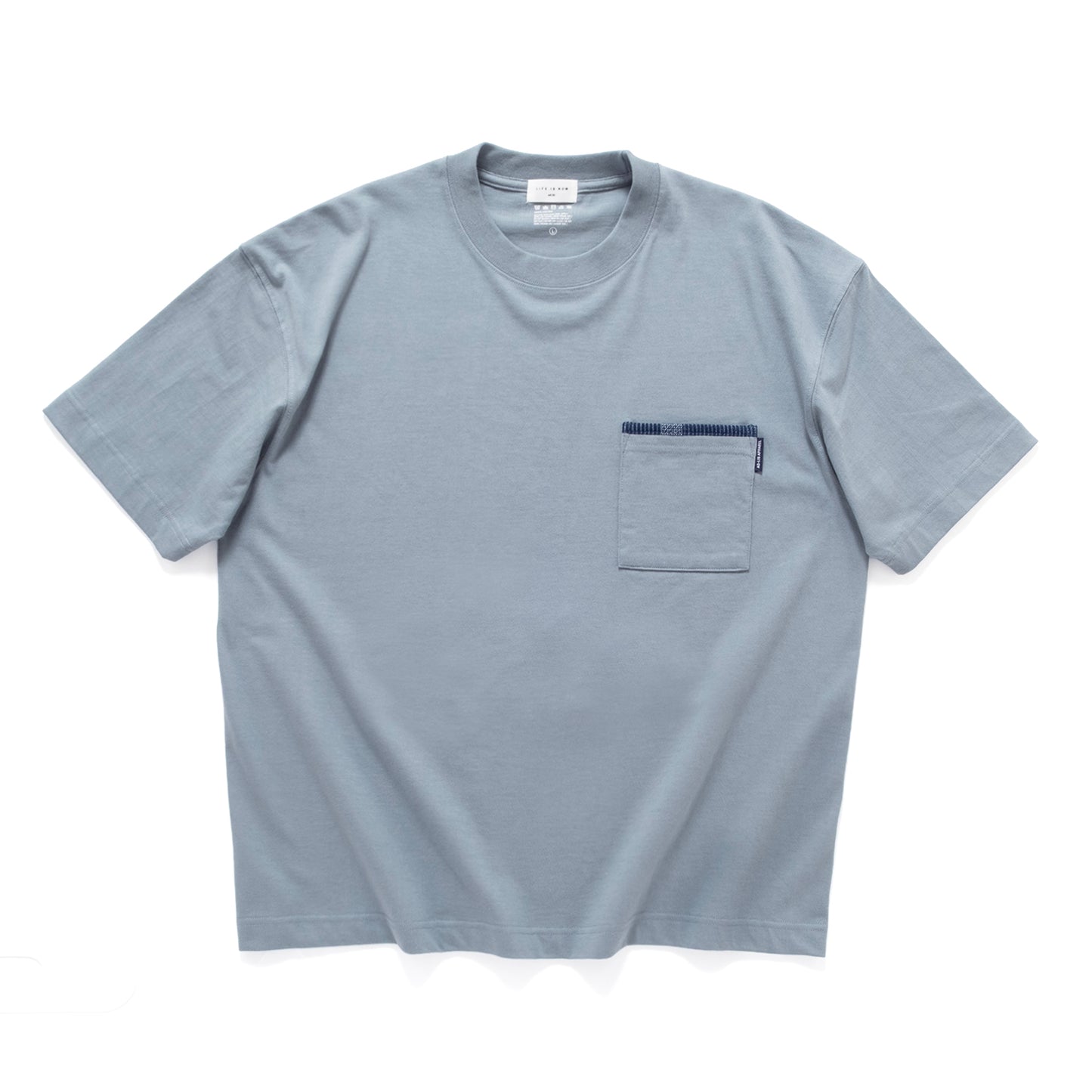 (ZT1881) UFO Patchwork Pocket Tee