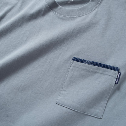 (ZT1881) UFO Patchwork Pocket Tee