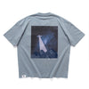 (ZT1881) UFO Patchwork Pocket Tee