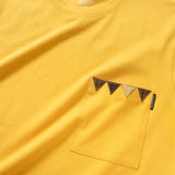 (ZT1863) Trimmed Pocket Tee