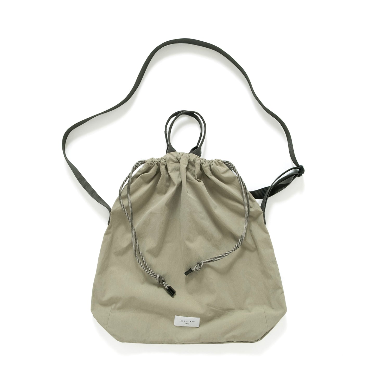 (BA572) 2 Ways Drawstring Bag
