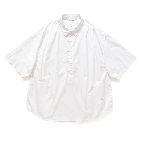 (ST296) Open Collar Knot Short Sleeve Shirt