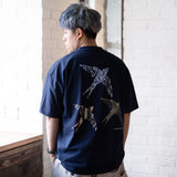 (ZT1143) Swallows Graphic Pocket Tee