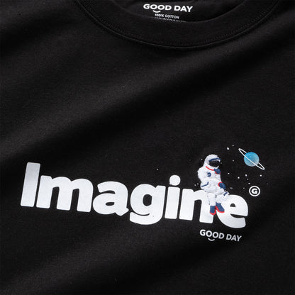 (ZT1608) Imagine 繡花 Tee