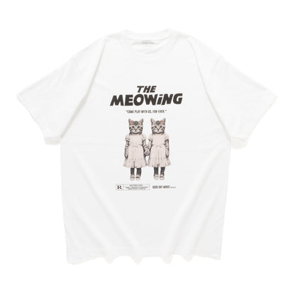 (ZT1889) The Meowing Cats 圖案 Tee