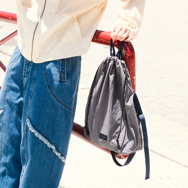 (BA572) 2 Ways Drawstring Bag