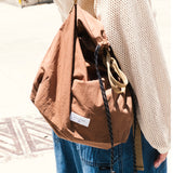 (BA572) 2 Ways Drawstring Bag