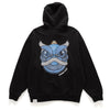 (ZW461) Dancing Lion Graphic Embroidery Hoodie