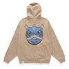 (ZW461) Dancing Lion Graphic Embroidery Hoodie