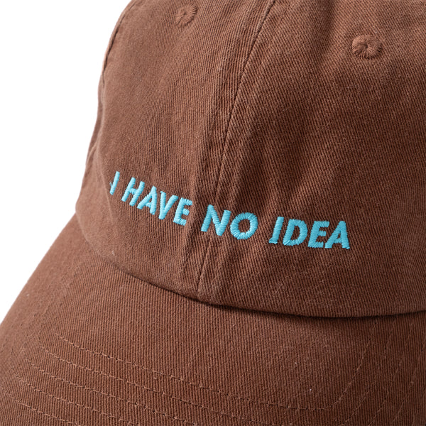 (ZC292) I Have No Idea Embroidery Cap