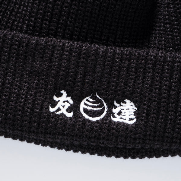 (EX623) Graphic Embroidery Beanie