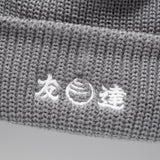 (EX623) Graphic Embroidery Beanie