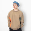 (YW421) Side Panel Crewneck Sweater