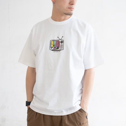 (ZT1631) No TV More Life 圖案 Tee