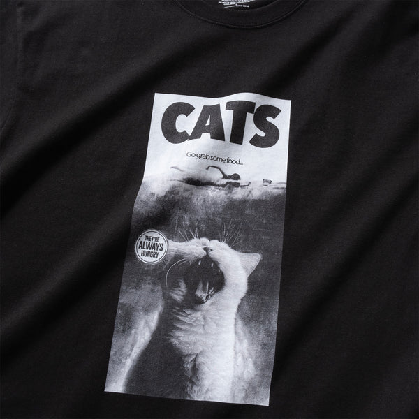 (ZT662) Hungry Cats Graphic Tee